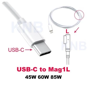 Nowa ładowarka do laptopa do Macbooka Pro Adapter Magsaf 1L A1278 A1286 Kabel USB-C - Zdjęcie 1 z 5