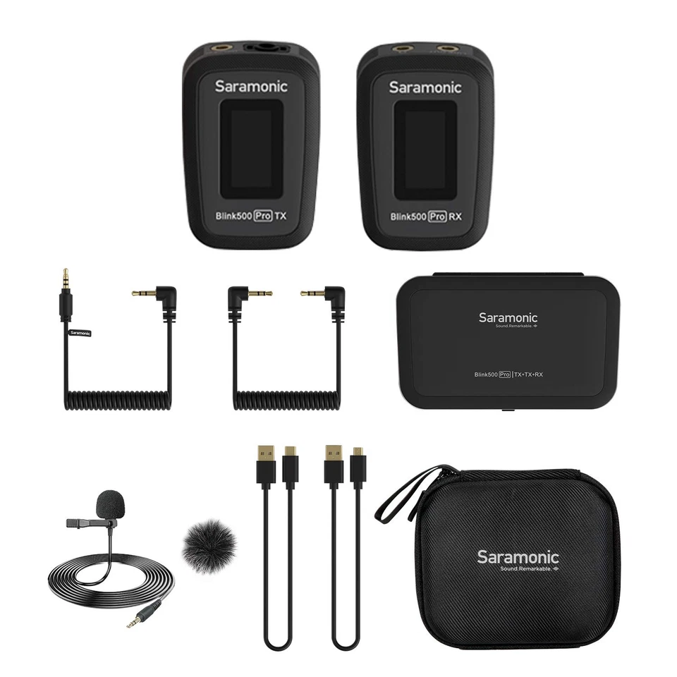 Saramonic Ultrakompakt Mikrofonsystem New Blink 500Pro Wireless Lavalier B1 - Bild 1 von 4