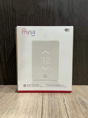 Mysa Smart Thermostat for Electric Baseboard Heaters V2 - White (MYSA BB V2-0) - Image 1 of 3