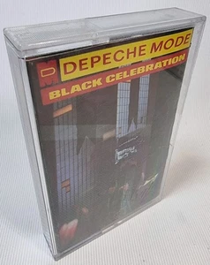 Depeche Mode Black Celebration Cassette Tape CSTUMM26 1986 & Receipt *see Desc* - Foto 1 di 11