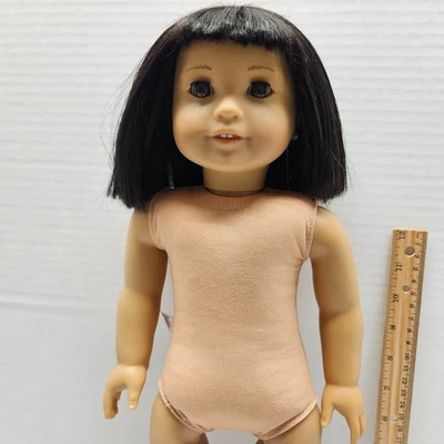 American Girl Doll IVY LING - Pierced Ears - Short Black Hair Bangs Asian - 2008 - Image 1 of 4