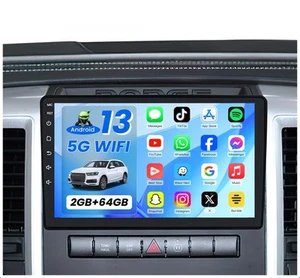 4Core 64GB Upgrade Car Radio for Dodge RAM 1500 2500 3500 2009 2010 2011 2012... - Picture 1 of 9