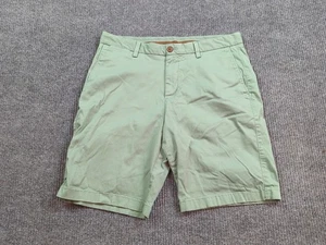 Tommy Bahama Shorts Mens 35 Green Casual Chino Pima Cotton Blend - Picture 1 of 7