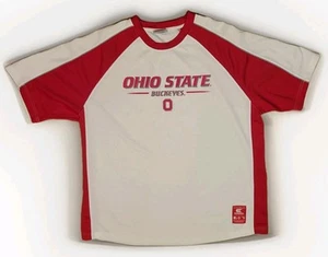 Ohio State Buckeyes Men's XXL Colosseum Athletics Shirt Red And White - Picture 1 of 6