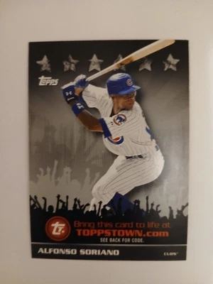 Alfonso Soriano 2009 Topps Topps Town #TTT15 Foto 1 de 2