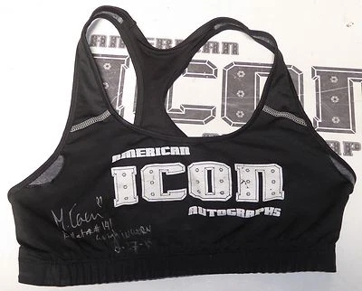 Marloes Coenen Signed Bellator MMA 141 Fight Weigh In Worn Used Bra Top PSA/DNA - Image 1 of 4
