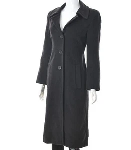 Rene Lezard Damen Mantel Braun Größe 36 30% Angora-Wolle Neu RRP 280,99 EUR - Bild 1 von 6