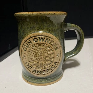 GUN OWNERS of AMERICA Tazza da caffè in gres / 2° emendamento diritti pistola - Foto 1 di 7