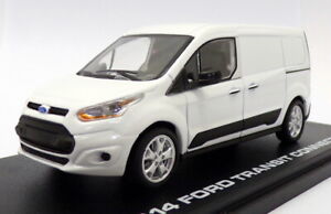 Greenlight 1/43 Scale 86044 - 2014 Ford Transit Connect Van - White
