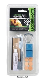 MCDERMOTT BRAND 12pc POOL TABLE BILLIARD CUE STICK TIP FIX TIPS REPAIR KIT DIY - Picture 1 of 1