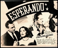 LIBERTAD LAMARQUE MEXICAN MOVIE STAR STUNNING PORTRAIT 1950s VINTAGE Photo 591