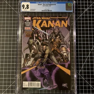 🔥🔑Star Wars Kanan The Last Padawan #6 CGC 9.8 1st App Sabine Wren Rebels Ezra - Picture 1 of 13