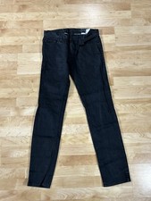 Armani Exchange Mens Jeans J130 Skinny Fit Black Denim size 31x32