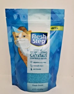 Litter Box Deodorizing Crystals Fresh Scent Fresh Step 15oz - Picture 1 of 9
