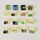 Lego Space Printed Tiles,computers,Bricks, Lot Classic Space Lot