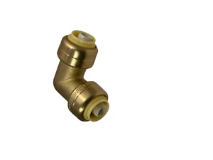 XFITTING 1 PIECE 3/8" PUSH FIT ELBOW - Picture 1 of 6