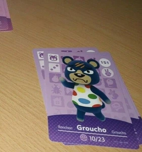 Animal Crossing Amiibo Karten Serie 2 151 Groucho Ernst  - Bild 1 von 1