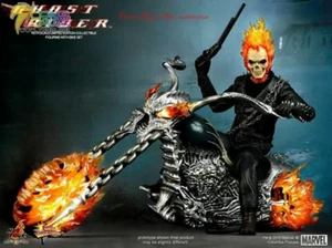 Perfect Hot Toys 1/6 Mms133 Ghost Rider In Stock New - Picture 1 of 9