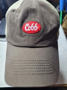 Cappello camionista Cobb strapback maglia marrone di Max - Foto 1 di 6