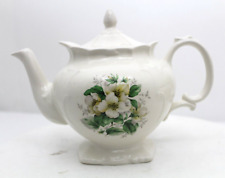 Vintage Price Kensington Footed Floral Design Teapot