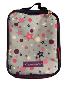 American Girl Thermo Brotdose Stern Reißverschluss Schulanfang Sterne und Kreise - Bild 1 von 3
