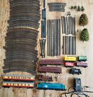 Model railway job lot Hornby 00 gauge for spares & repairs only 64 pieces