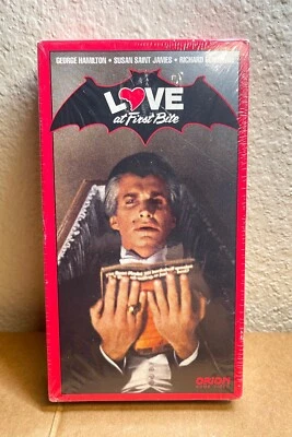 Love at First Bite (VHS, 1993) NEW - George Hamilton Susan Saint Vampire Horror - Image 1 of 4