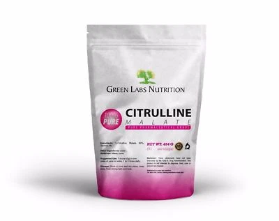 GREEN LABS NUTRITION AMINOSÄURE L-CITRULLIN MALAT SALPETERSÄUREVORSTUFE