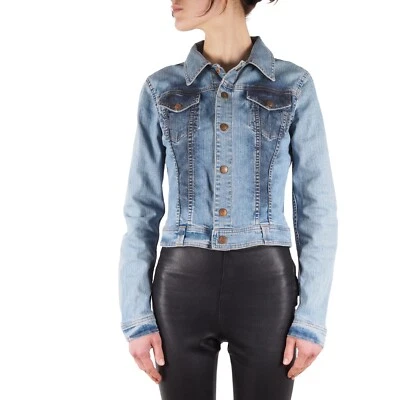 Chaqueta vaquera Roberto Just Cavalli vintage azul para mujer talla S pequeña Foto 1 de 4