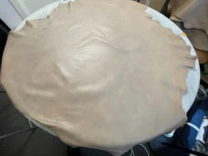 LEATHER SKINS,Hides,,DISTRESSED TAN/CAMEL/STONE,,SY744 - Picture 1 of 23