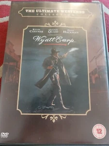 Wyatt Earp DVD 1994 Tombstone OK Corral Western Movie Classic with Kevin Costner - Foto 1 di 2