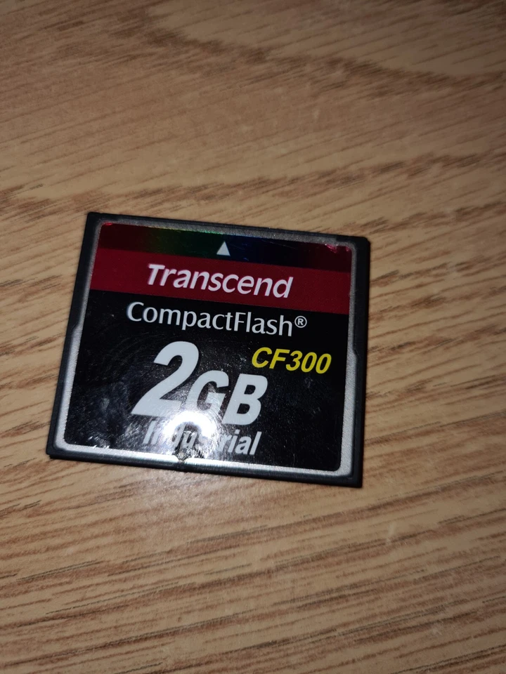 Transcend Compact Flash Memory Card CF300 2GB Industrial  - Image 1 of 1