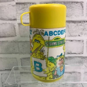 Vintage 1979 Aladdin Muppets Sesame Street Lunchbox Thermos - Picture 1 of 4
