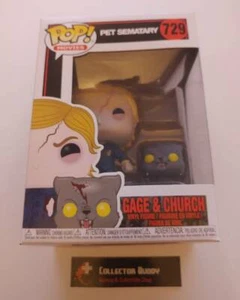 Funko Pop! Movies 729 Pet Sematary Gage & Church Pop Vinyl Figure FU37628 - Imagen 1 de 1