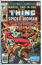 Marvel Two-in-One #30 3rd Appearance Spider-Woman   High Grade