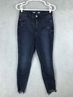 Old Navy Rockstar Super Skinny Extra High Rise Stretch Blue Jeans Size 6 28x27.5