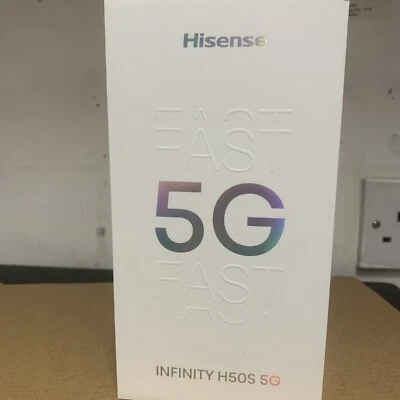 Hisense Infinity H50s 5G 128GB 8GB RAM Android Mobile Phone Black Brand New - Image 1 of 3
