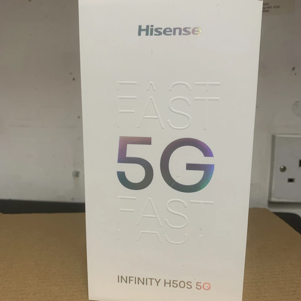 Hisense Infinity H50s 5G 128GB 8GB RAM Android Mobile Phone Black Brand New - Image 1 of 3