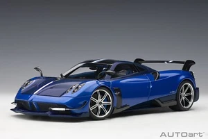 Pagani Huayra BC 2016 (Carbon Azul) (Modelo Completo 1:18 Autoart) - Picture 1 of 1