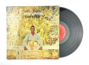 Johnny Mathis - Love Is Blue 1968 Vinyl LP Record Pitman Pressing EX Shrink On - Picture 1 of 9