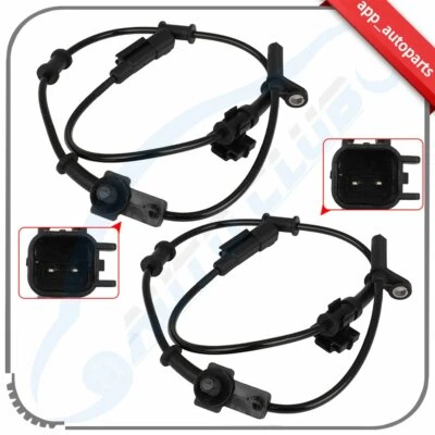 2 Pcs Left And Right Front ABS Speed Sensor For Dodge Challenger 2011-2014 Base Foto 1 de 4