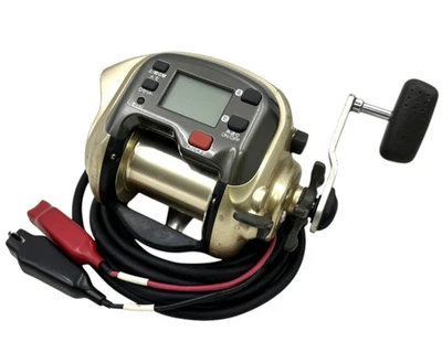 Shimano Dendou-Maru 4000HP Grande- Game Elettrico Bobina + Inglese Manuale Buono - Immagine 1 di 4