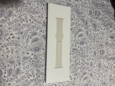 Original Apple Watch Starlight Sport Band - S/M For Apple Watch 38mm/40mm/41mm - Image 1 of 4