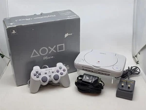 Sony Playstation One SCPH-102 Console - Grey Boxed - Picture 1 of 6