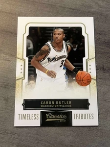 CARON BUTLER 2009-10 CLASSICS TIMELESS TRIBUTES GOLD /50 WIZARDS #82 - Picture 1 of 2