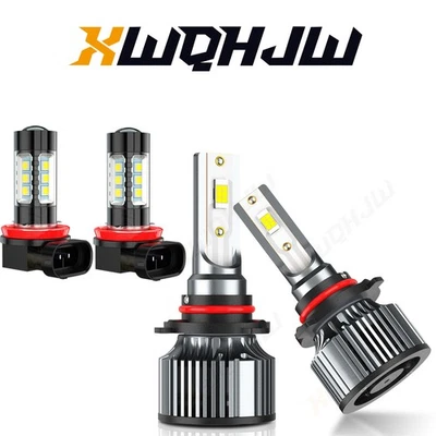 Faros antiniebla altos/bajos LED para Chrysler 200 300 2011-2015 Foto 1 de 4