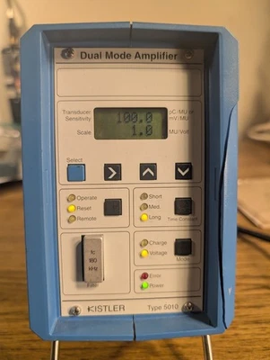 Kistler Type 5010 Dual Mode Amplifier Tested And Working, Within Calibration - Image 1 of 4