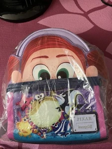 Loungefly Pixar Finding Nemo Darla Fish Tank Mini Backpack Nwt - Picture 1 of 3