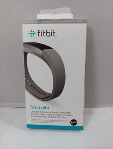 Fitbit Alta Lederband Ersatz Zubehör groß grau graphit neu geöffnete Verpackung - Bild 1 von 4