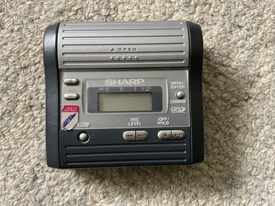 Sharp Minidisc MD-MT290H Portable Mini Disc Recorder - Boxed Full Working Order - Image 1 of 4